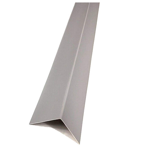 Light Gray Plastic PVC Corner 90 Degree 1 Meters Angle Trim Wall Edge