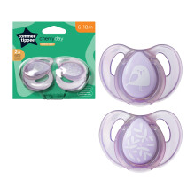 Tommee Tippee Every Day Essential Natural Latex Dummies, Round Cherry Shaped Tea