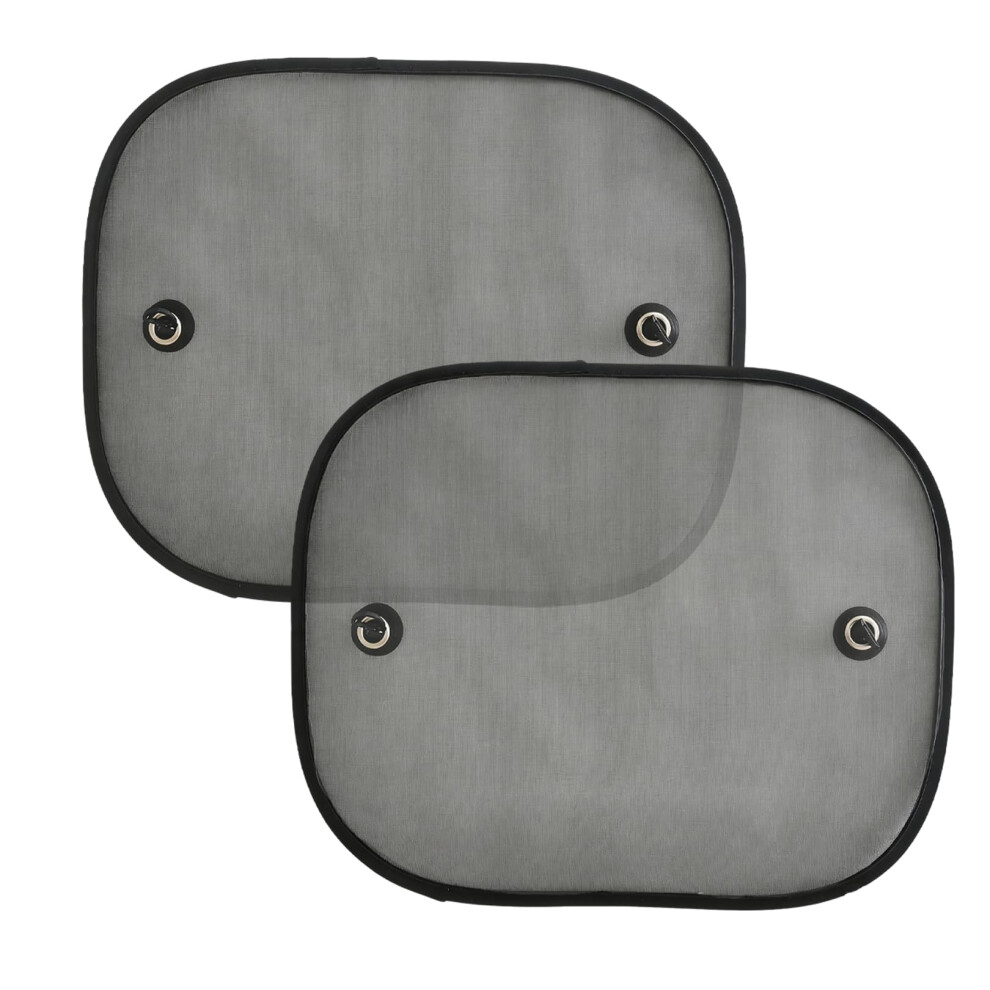 Erchuth 2Pcs Baby Car Sun Shade,44Cm*38Cm Suction Disc Car Window Shades For Babys Sun Visor Blinds,Protection Sunshade Universal Harmful Uv Rays Glare Heat