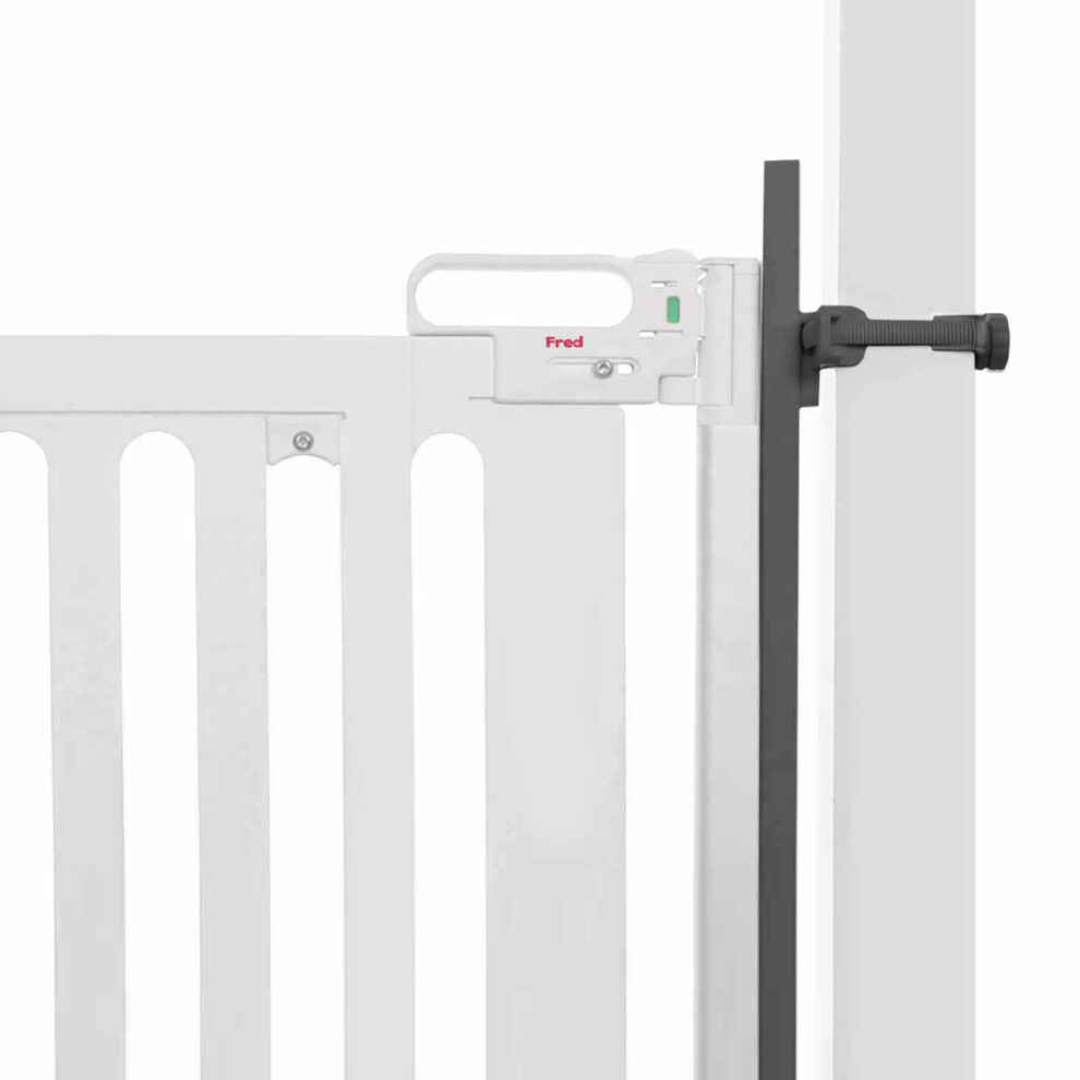 Fred Safety Universal Stair Post Fitting Kit, Dark Grey, Fit Any Stair Gate Agai