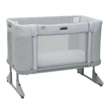 Chicco Next2Me Forever Bedside Crib & Cot, Suitable from Birth up to 4 Years wit