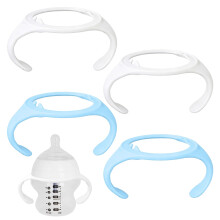 for Tommee Tippee Bottle Handles, 4PCS Baby Bottle with Handles, Ergonomic Non-Slip Grip Easy to Install, Newborn Infant Feeding Baby BottlesHandles