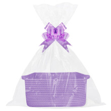 Lotvic Gift Basket, Hamper Kit, Rectangular Empty Hamper Basket with