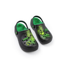 (1 UK Child) Xbox Clogs (Boys Black)