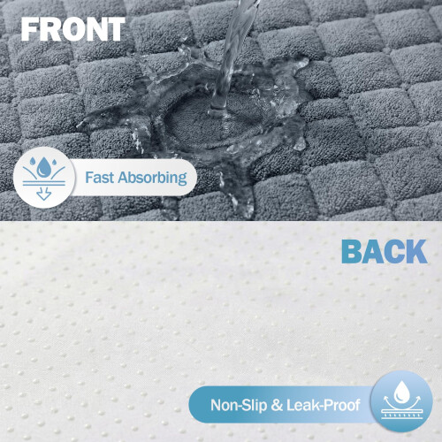 2PCS Potty Training Car Seat Protector, Waterproof Soft Pads for 2