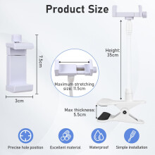 OFFCUP Baby Monitor Holder Camera Mount and Card Slot Baby Cam Mount S