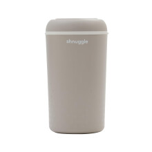 Shnuggle Eco-Touch Nappy Bin (Diaper Pail) | Eco-Friendly Nappy Disposal System | No Costly Refills – Use Any Bag | Dual-Seal Odour Lock | Easy-Clea