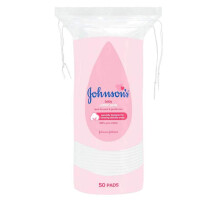 Johnson's Baby - Cotton Pads 50Pack, Pack Of 3