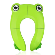 Pejoye Foldable Potty Toilet Training Seat, Travel Portable, Toddler, Folding Potty Training Seat for Kids with 6 Anti Slip Silicone Pads and 1 Carry