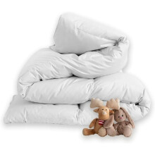MH Home 10.5 Tog Toddler Duvet All Season Comforter, Lightweight Skin Friendly Quilt, Down Alternative Ultra-Soft Plush Breathable Quilt 120x150 cm (