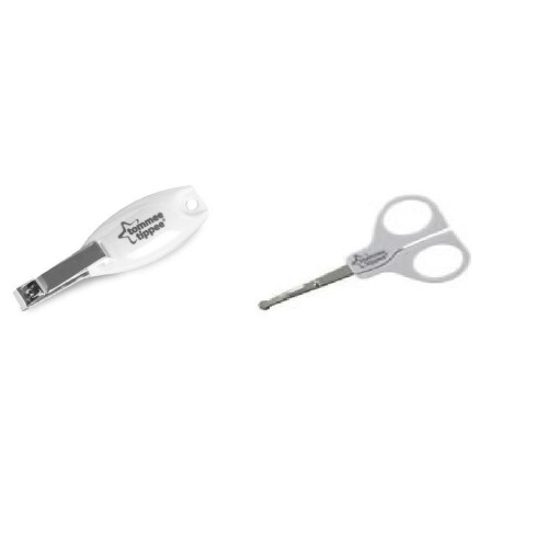 Tommee Tippee Tommee Tippee Scissors & Baby Nail Clippers *2 ITEM BUNDLE*