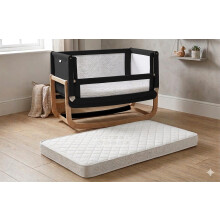 Restorology Baby Infant Crib Mattress - Breathable Extra Thick Super Soft Anti Allergy Waterproof With Removable Washable Cover - Made In UK | Size 8