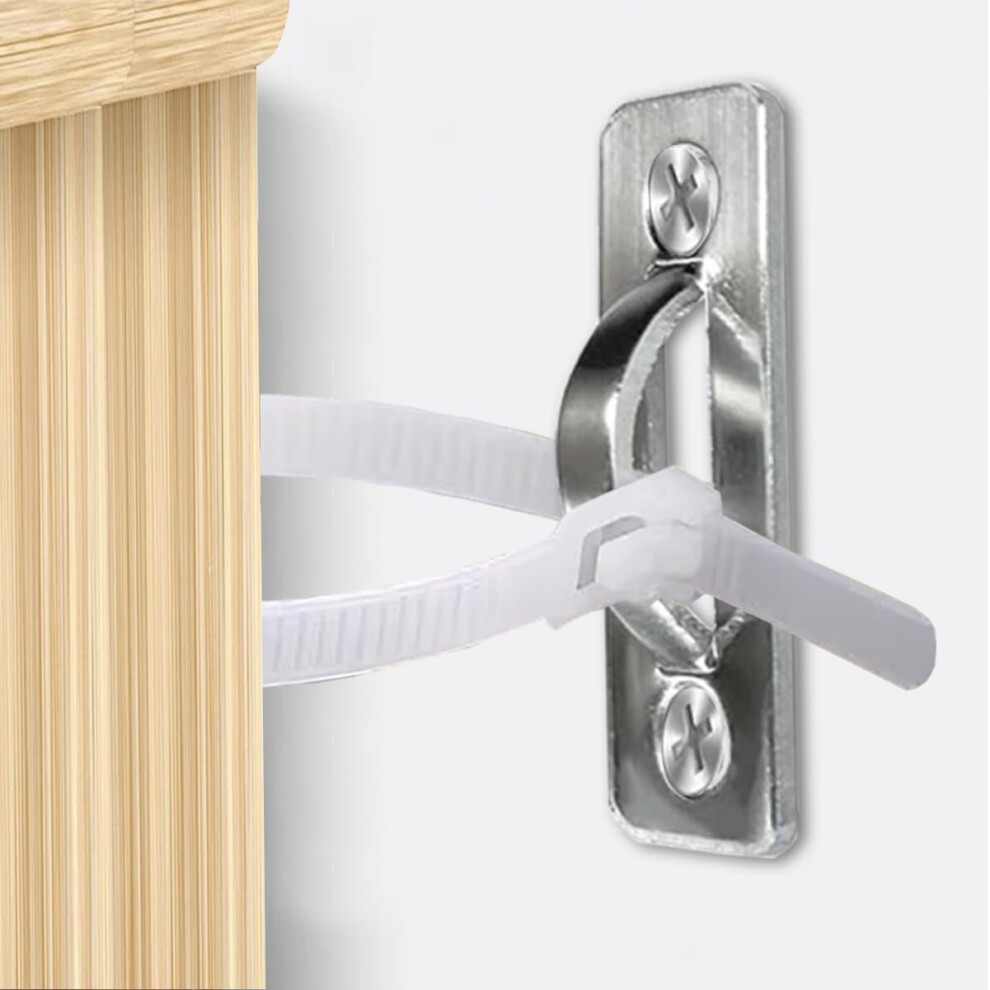 Furniture Straps (20Packs), Vobulafy Anti-Tip Furniture Anchor Straps Kit, Falling Furniture Prevention Device, Safety Furniture Wall Anchors For Bab 5002539648765