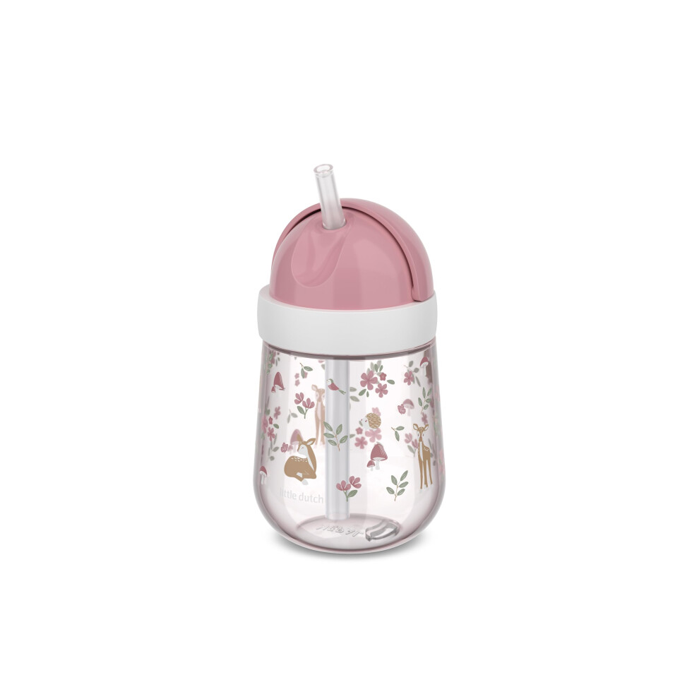 Straw Cup Mio Little Dutch - Toddler Straw Cup From 9 Months - Leak-Proof Drinking Bottle For Toddlers - Dishwasher-Safe & Bpa-Free - 300 Ml Mepal