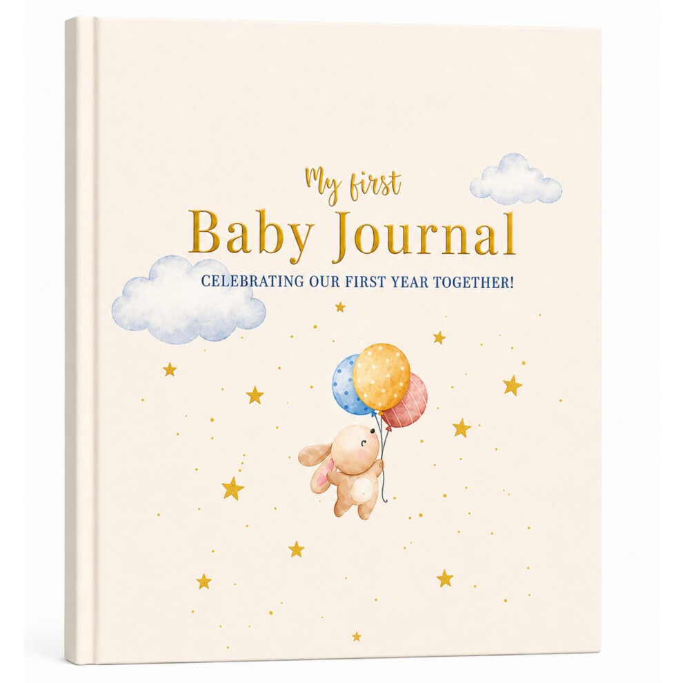 Tiny Trees Baby Memory Book – Baby Keepsake Journal & First Year Memory Album – My First Year Diary For Boys & Girls – Gift For New Parents