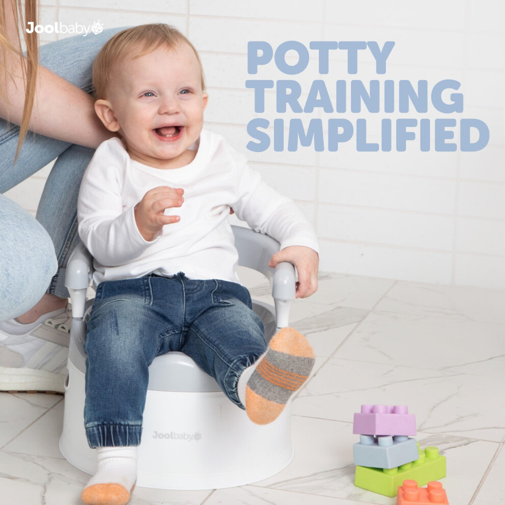 Jool Baby Products Jool Baby Potty Chair For Toddler Toilet Training Splash Guard Back