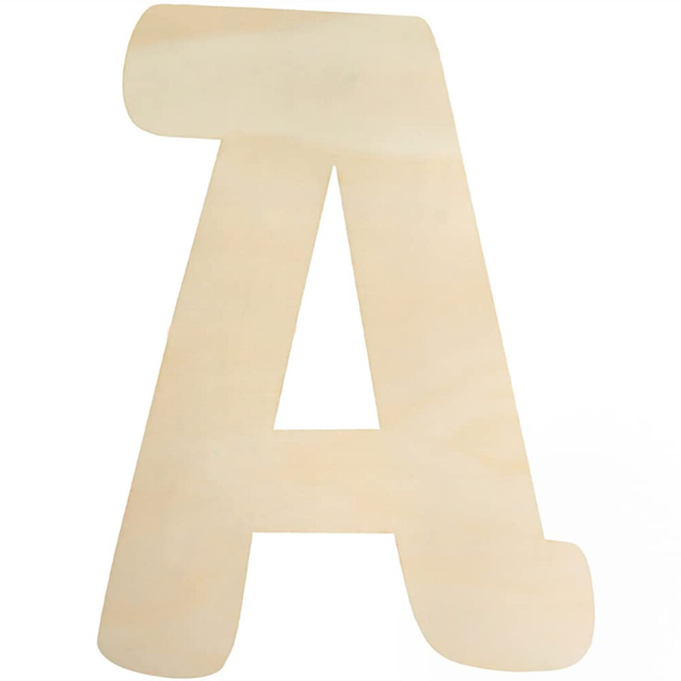 Large Wooden Letters 12 Inch, Unfinished 30Cm Wooden Letter Z For Crafts Children's Names Capital Alphabet 5Mm Thick Wood Letters For Nursery Decor W Longan Craft