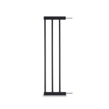 hauck 21 cm Safety Gate Extension, Black - with Connectors for Pressure Fit Door Gates & Stair Gates Open N Stop 2, Autoclose N Stop, Open N Stop KD,