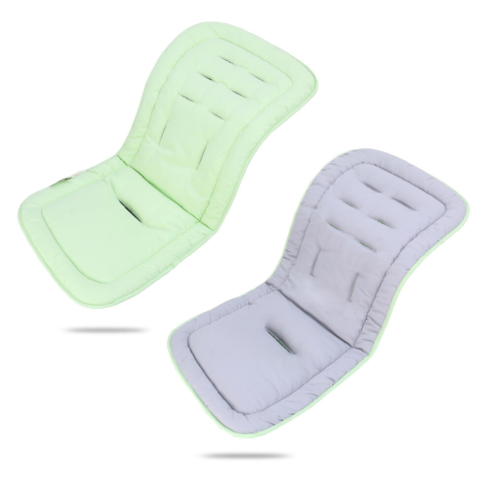 Lat Universal Pram Liner, Baby Pushchair Seat Liners, Cotton Double-Sided Use Baby Stroller Cushion Pad, Stroller Seat Pad For Toddler Infant 78X34cm Lat Lee And Town