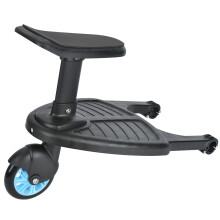 Shoze Buggy Board with Seat Buggy Board Compatible With Pushchairs Extra-Large Platform Kiddy Board Standing Board Seat Children Stand Pedal for 2-7Y