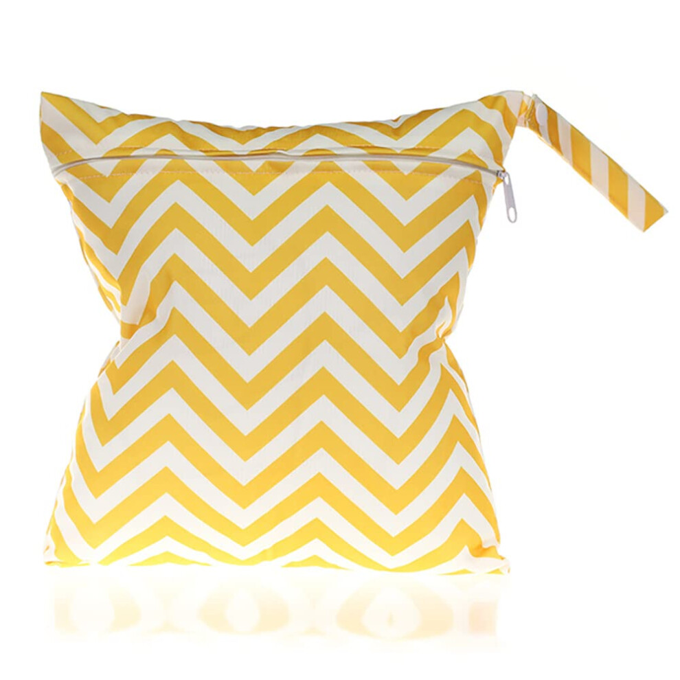 Wet Bag, Waterproof Wet Dry Bag For Swimsuits, Cloth Nappy Wet Bag, Outdoor Organiser Bag For Baby Items, Zipper Wet Dry Cloth Bag For Trave Secalife