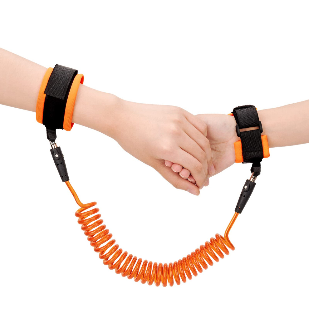 Toyess 2.5M Anti Lost Wrist Link Belt, 360Rotate Security Elastic Wire Rope For Baby And Toddler Reins, Safety Leash Wristband/Hand Harness For Walk 5000859379369
