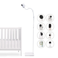 goozie Baby Monitor Floor Stand Holder, Baby Monitor Stand Compatible with Universal Camera Models Babysense, Boifun, Hellobaby, GHB, Tapo, Vtech and