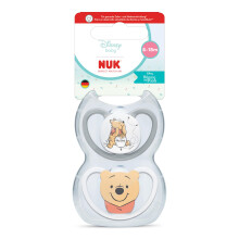 NUK Perfect Match Air Baby Dummies | 6-18 Months | Orthodontic Soothers that Promote Air Flow & Prevent Drool Rash | 95% Baby Acceptance** | Winnie t