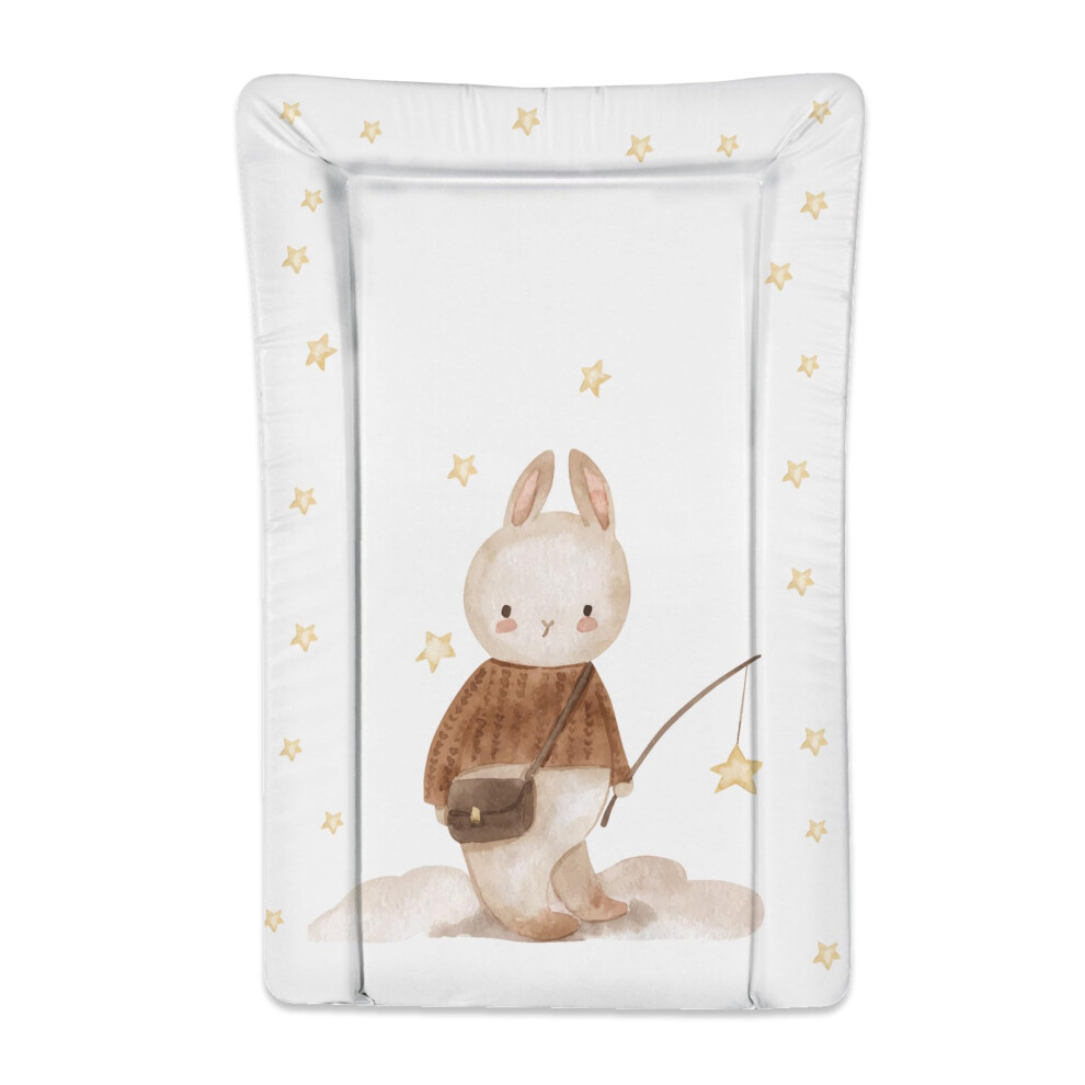 Profiled Soft Base Newborn Baby Changing Unit Mat With Raised Edges 73X46 Cm (Dreamer) Baby Comfort