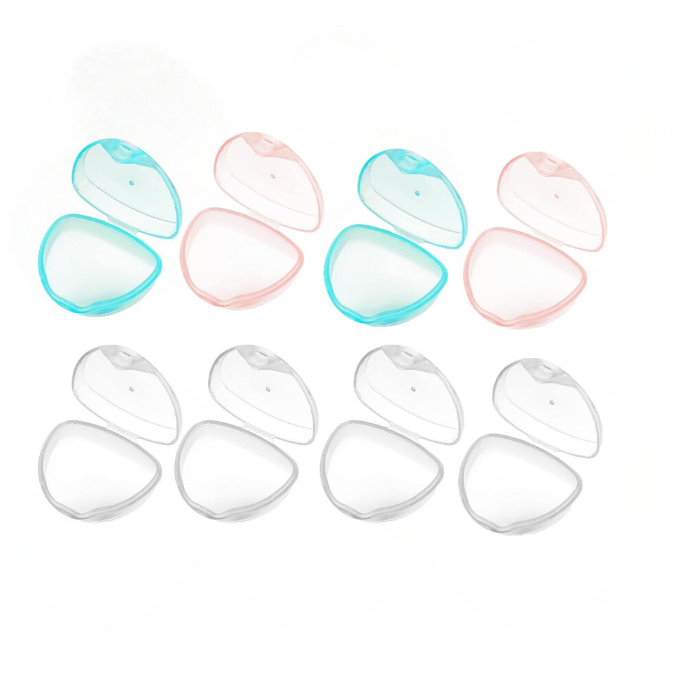 Luluxinxin 8 Pcs Baby Dummy Case, Pacifier Case, Pacifier Holder Storage Box, Bpa-Free Dummy Container, Pacifier Case Soother Pod Pacifier Holder Box For Kids,