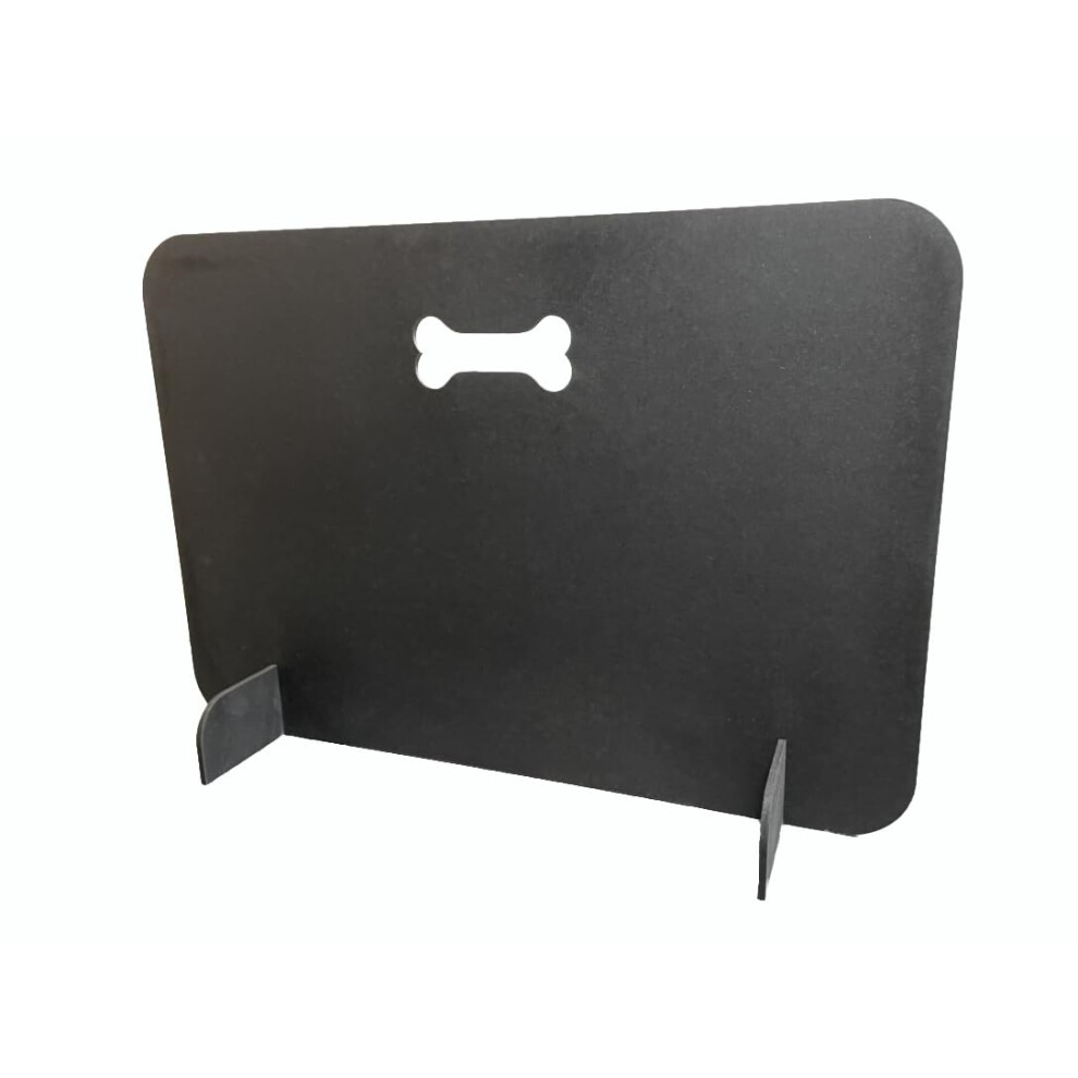 Party Decor Vanity Style Plain Pet Stopper, Free Standing Dog Barrier, Gate, Very Easy Setup (Black, 51 X 75 Cm)