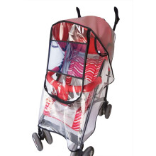 Universal Stroller Rain Cover for Pushchair Pram Buggy Upgrade Rainproof Dustproof Windproof Rain Cover with Canopy and Zipper Door Easy Baby Lift in