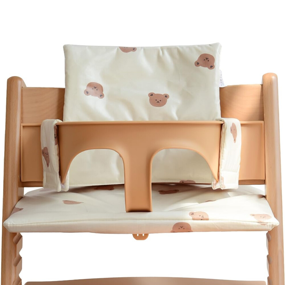 Vicloon High Chair Cushion, Chair Seat Covers With Cute Graphics, Easy To Fit, Fully Wipe Clean, Highchair Pad For Stokke Tripp Trapp High Chairs