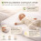 Rainbow RAINBOW Extra Thick Foam Travel Cot Mattress with Washable Removable Z 3