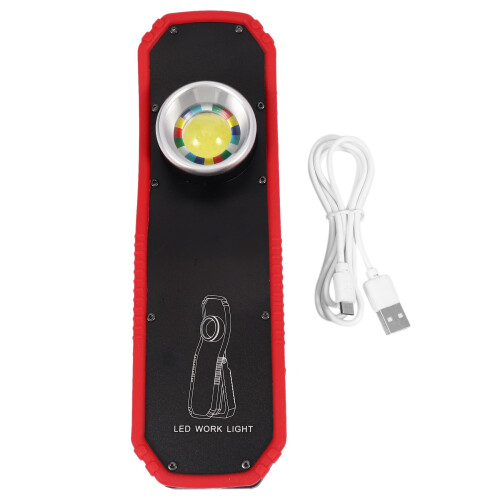 Cob 60W Multi-Function Hook Flashlight Car Repair Hand Lamp Outdoor Camping Flashlight 2