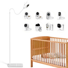 Baby Monitor Floor Stand, 16" - 67" Adjustable Height Baby Monitor Holder Mount Compatible with HelloBaby, VTech, TP-Link, Kasa Smart, GoodBaby, Tapo