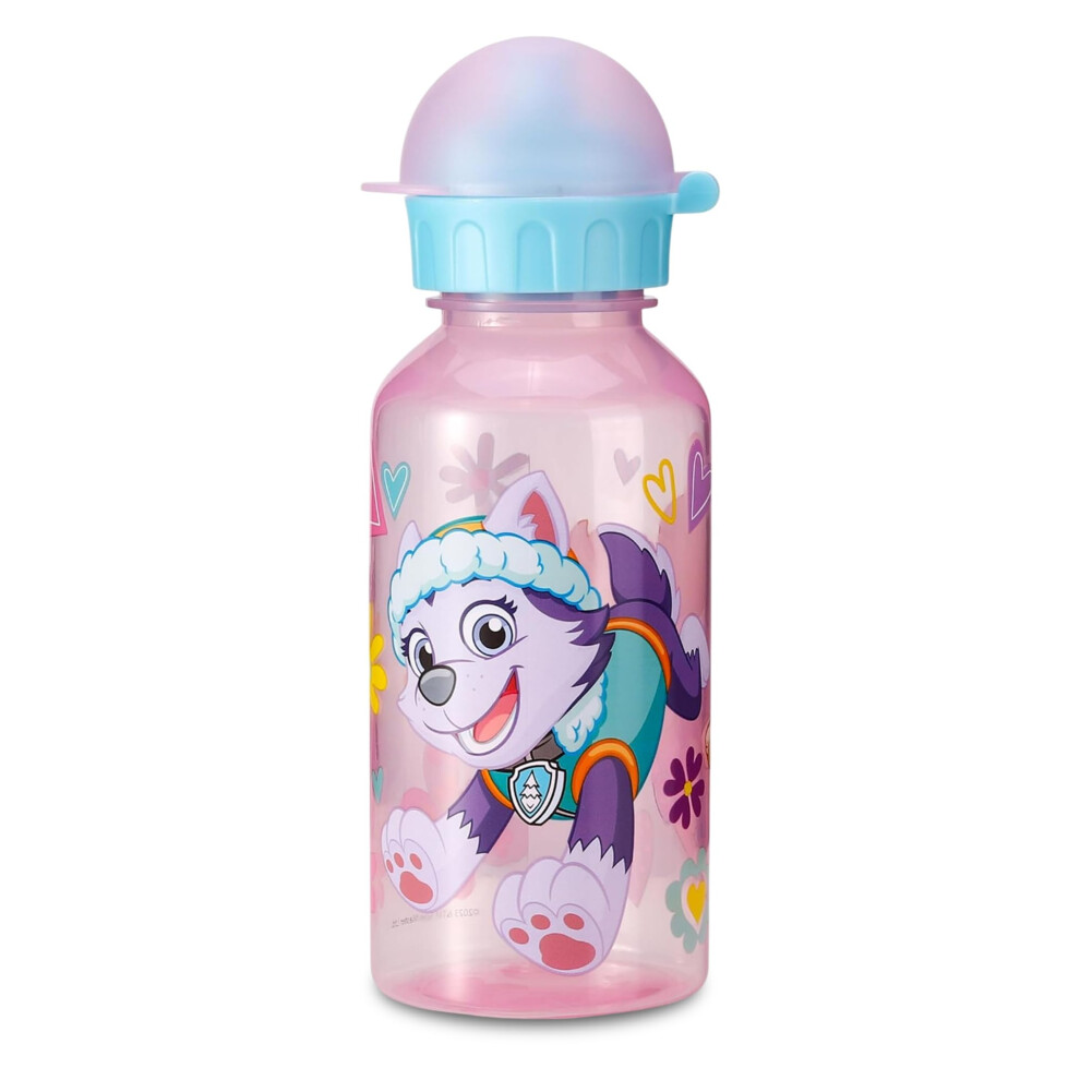 Stor Kids Water Bottles - 370Ml Reusable & Bpa Free Toddler Drinks Bottles, Lightweight Small Plastic Water Bottle For School & Sports (Paw Patrol Gi