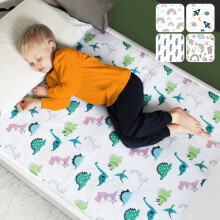 Hygge Sheets Potty Training Bed Pads | 100% Waterproof | Bed Wetting Sheets for Single and Toddler Beds | Non Slip, Easy to Change at Night | Includ