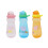 Peppa Pig Peppa Pig Water Bottle, 3 Pack Pink Blue Orange Colourway Pack 340ml 1