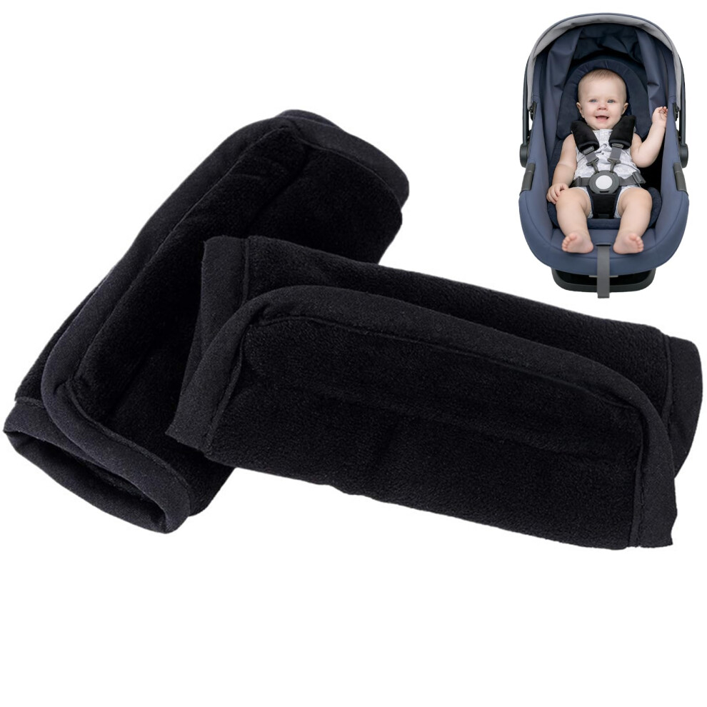 Ceegeww 2 Pcs Car Seat Straps Shoulder Pad For Baby Kids, Super Soft Seat Belt Covers, Harness Pads For Infants, Seats Belt Cushion For All Car Seat,