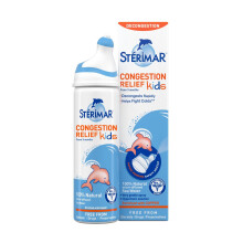 Sterimar Congestion Relief Kids, Nasal Spray, with Copper, Hypertonic, 100% Natural Sea Water, Free from Steroids, Drugs & Preservatives, For Childre