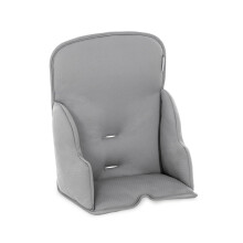 hauck Alpha Cosy, Stretch Grey - Seat Reducer Cushion for Alpha+ Wooden Highchair, Supportive Seat Pad for Toddlers 6 Months+, Soft Fabric, Machine W