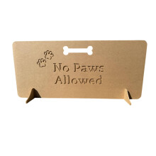 Wooden Stopper Barrier – Freestanding Dog Stopper for Stairs | Dog Barrier Gate | Portable Wooden Stopper | Puppy Gate for Stairs Indoor | No Drilli