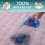 Guardedsleep potty training bed sheets, 100% waterproof bed pad for single beds, 4