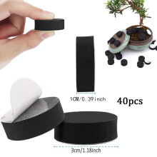 Novastream 40 Pack EVA Foam Plant Pot Feet Feet for Garden Pots Pot Fe
