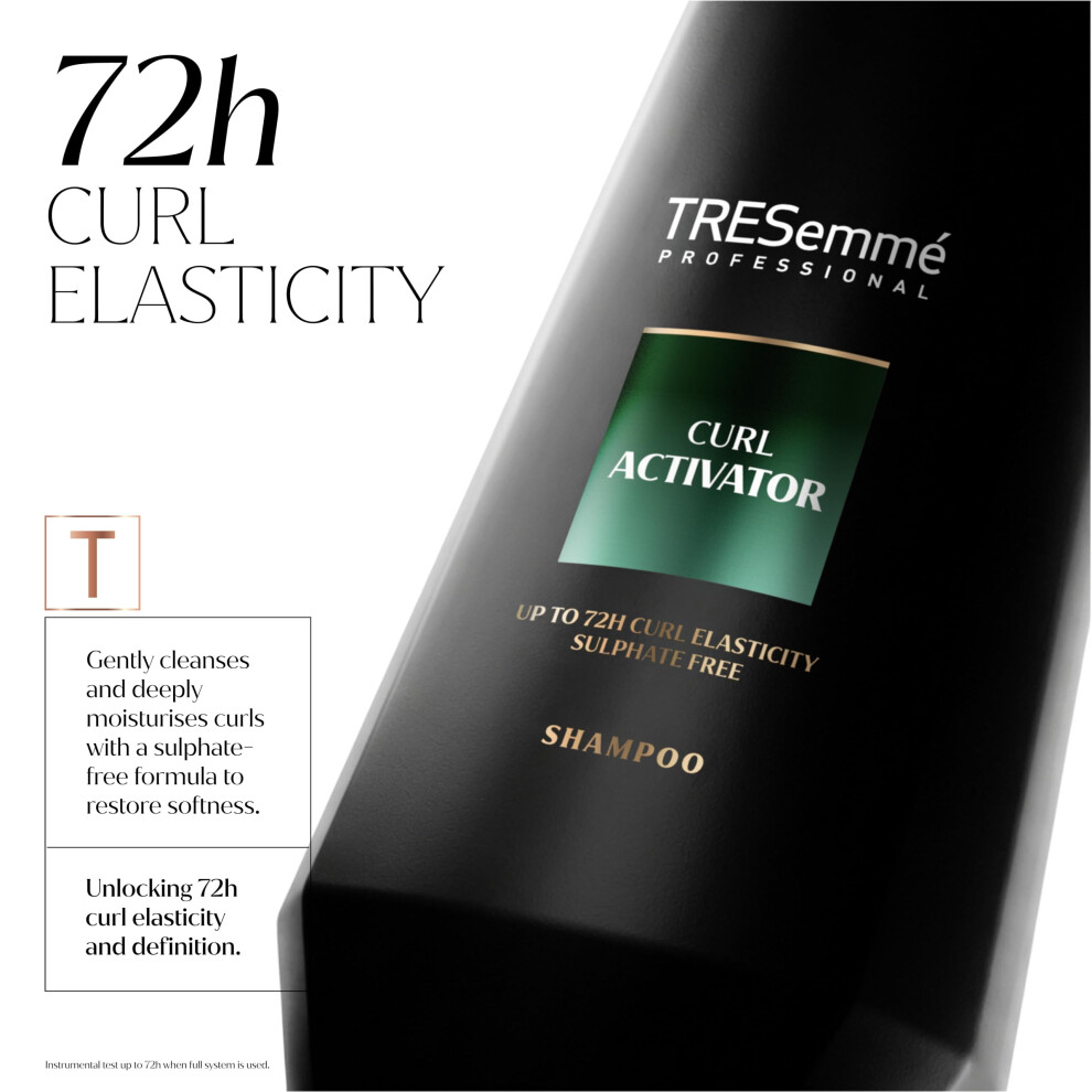 Tresemmé Tresemme Curl Activator Shampoo Sulphatefree Hair Care For Defined Cur