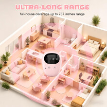 Wireless Bedwetting Alarm Pee Alarm with 3 vibration modes and Loud So