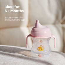 MAM Learn to Drink Cup 190 ml Toddler Drink Cup GlowinTheDark Bottle