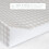 BEDEBYES Deluxe Anti Roll Wedge Baby Changing Mat, Oat Gingham, 3