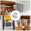 SZWLJ Baby Gate Wall Protector 4PCS Rounded Pressure Fit Stair Gate 6